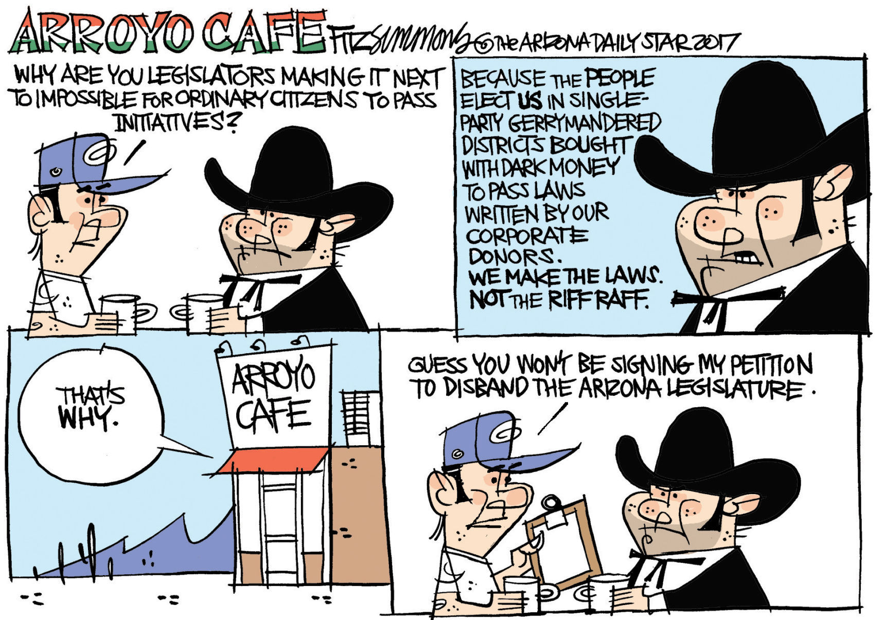 Daily Fitz Cartoon: Petitioners